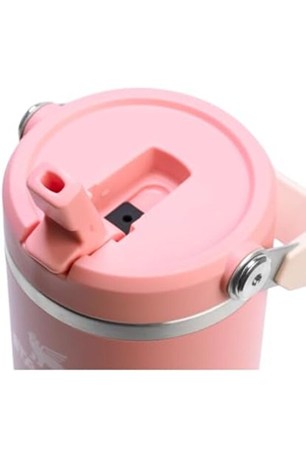 IceFlow 2.0 Flip Straw Tumbler with Handle 30 oz | Twist On Lid and Flip Up Straw | Leakproo - 4