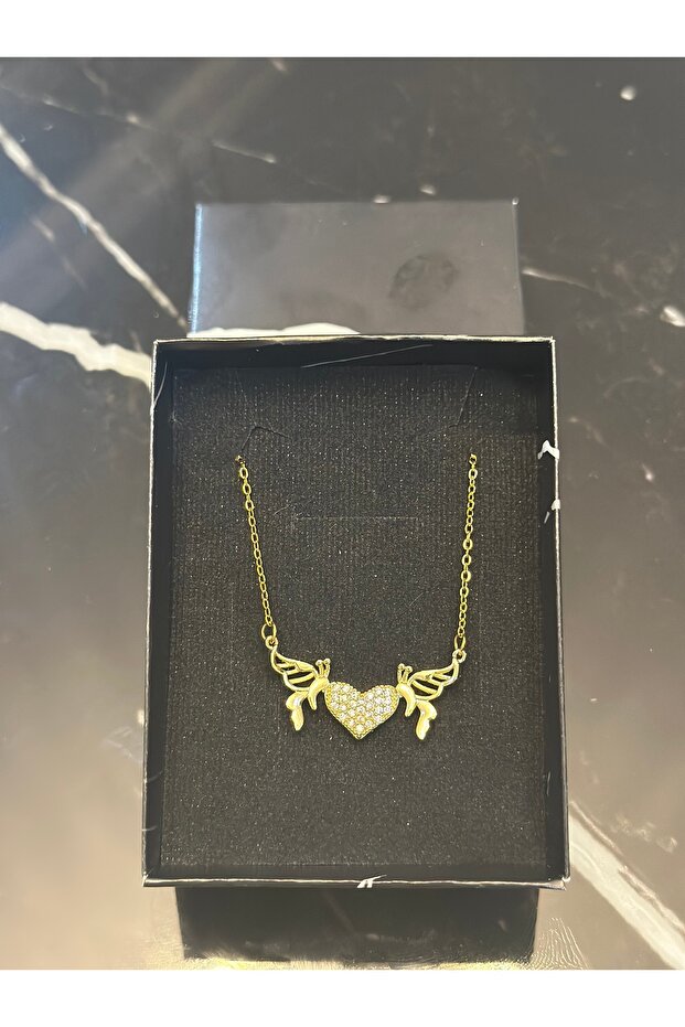 Angel Wing Steel Necklace