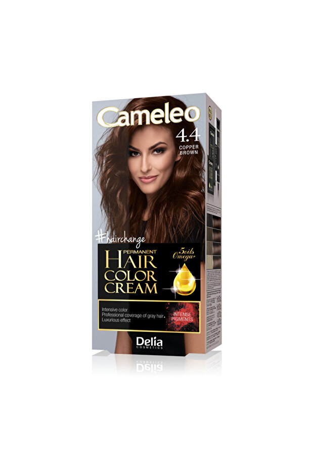 Permanent hair color cream omega plus, 50 ml