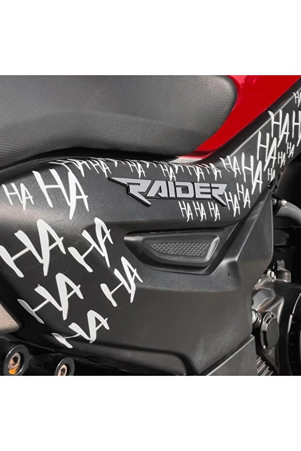 Motorcycle Middle Plastic Haha Mixed 50 Pieces Sticker Compatible with All Motorcycles