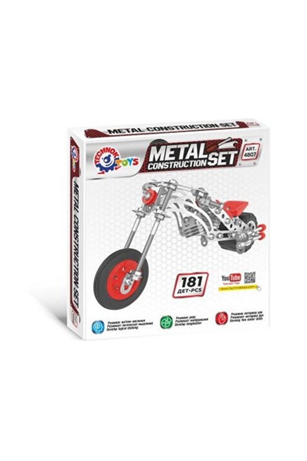 Set de construcții TechnoK, 181 piese, Multicolor, Vârsta 5+ - 1