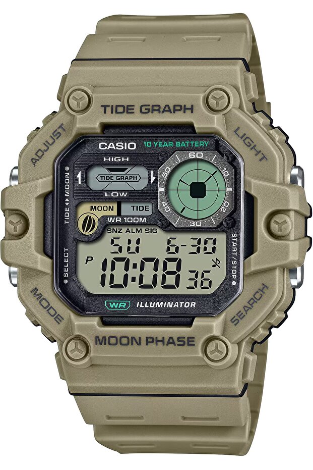 Ws-1700H-5Avdf Digital Men's Wristwatch