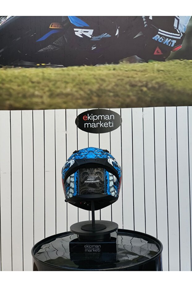 Full Face Kask MYTH BLUE - 5