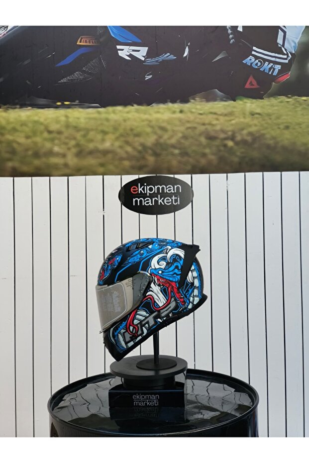 Full Face Kask MYTH BLUE - 1