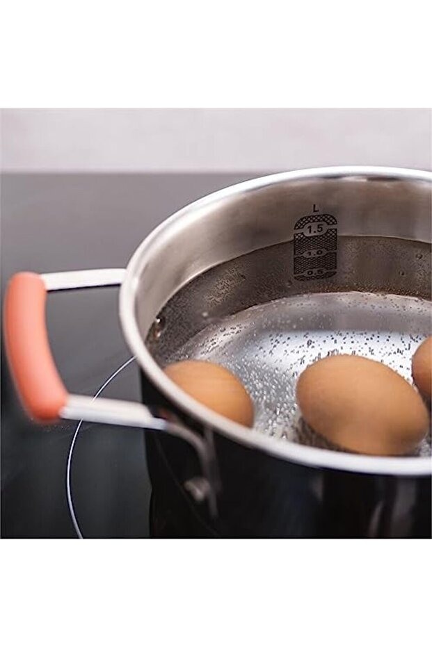 Cookware Set | OPTI'Space 6-Piece Induction Cooking Set | Stewpots with Lids (18/20/24 cm) | S - 4