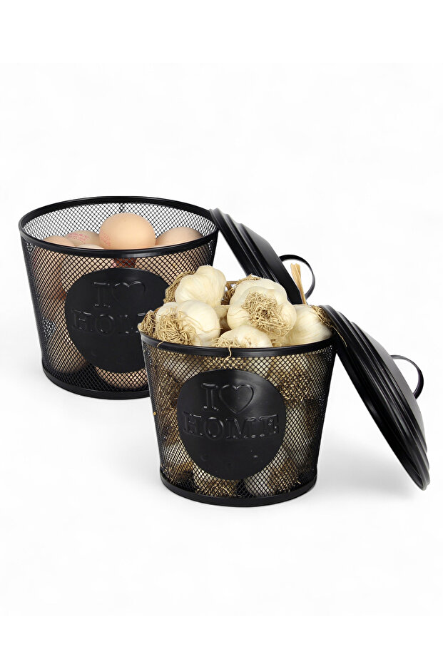 Multi-Purpose Net Organizer & Storage Bin - Set of Two - 4