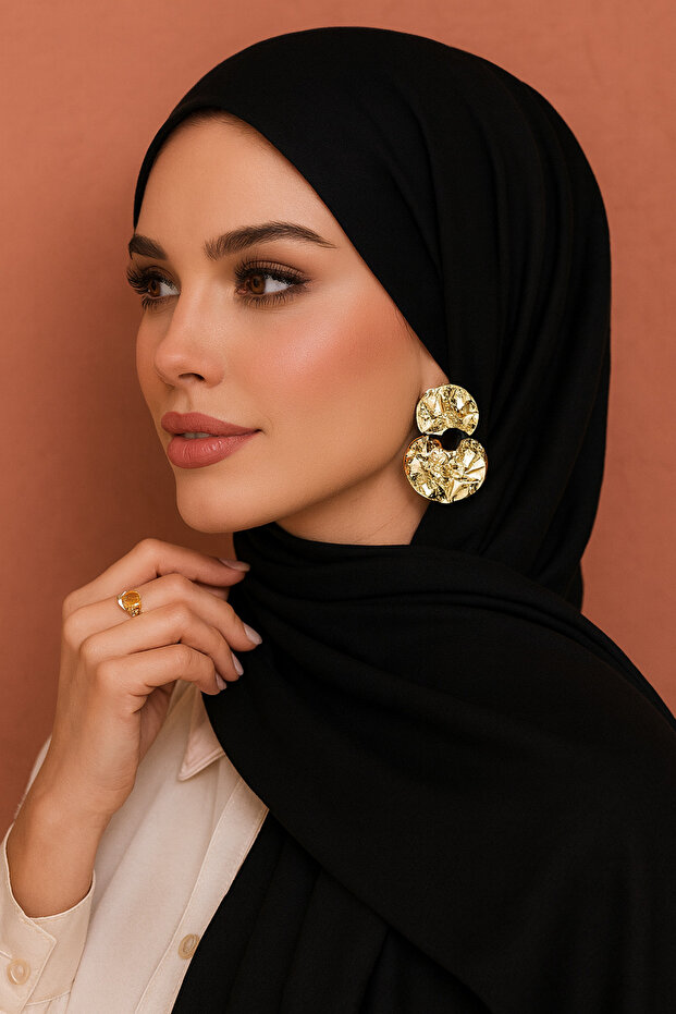 Ramie Viscose Shawl – Lightweight, Breathable, Wrinkle-Free, Four Seasons Ramie Shawl Black