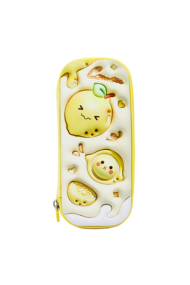 Pencil Case for Kids, Fruit, Stationery Organizer, Pen Holder, Pouch for School