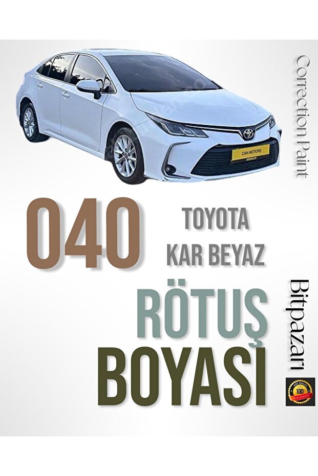 Toyota Auris, Corolla, Prius, Land Cruiser, Rav 4, Verso Kod 040 - Touch up Paint 20ml.