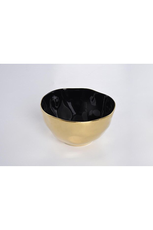 Beth & Lily – Noir Matte Black Ceramic Large Serving Bowl | Bold Statement Tableware | Luxury UAE GCC