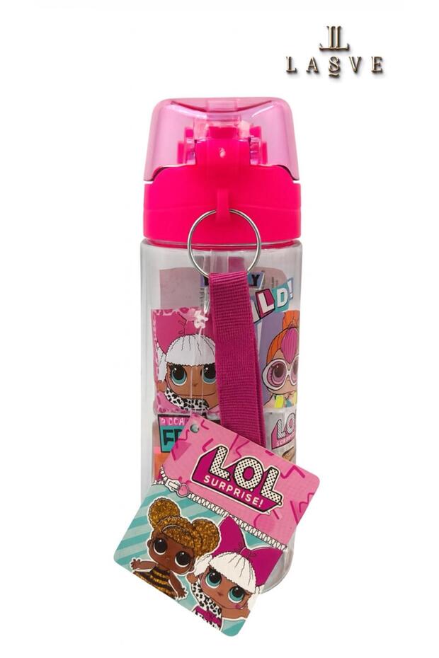 New Season Licensed Surprise 500ml Water Bottle with Straw Special Design