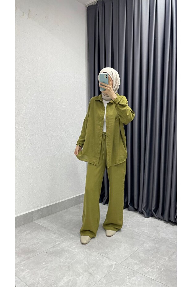 طقم بنطلون قميص