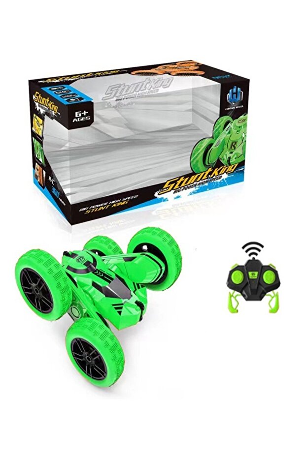 Remote Control Car High Speed Strong Power Fast 360 Degrees Flips Double Sided Rotating Tumbling 4 W