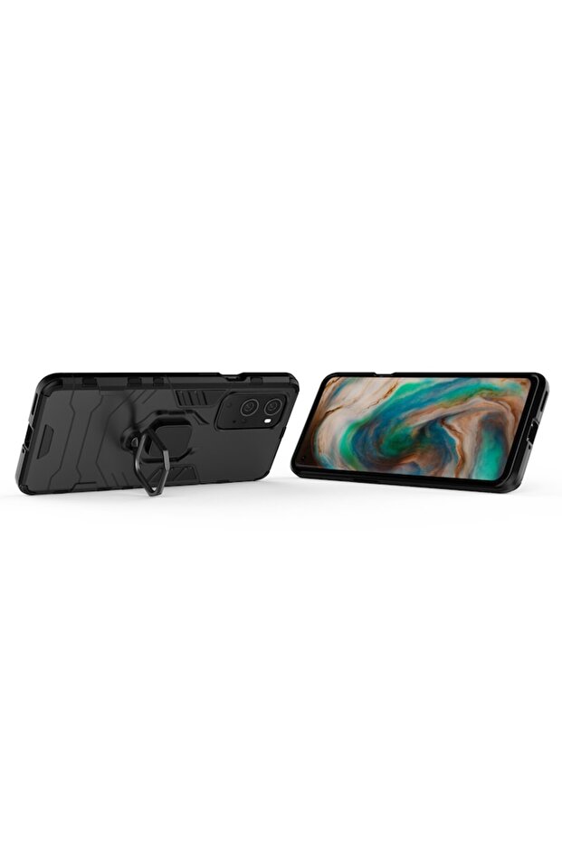 Bumper Ring Armor Kickstand Case compatible OnePlus 9 PRO - 2