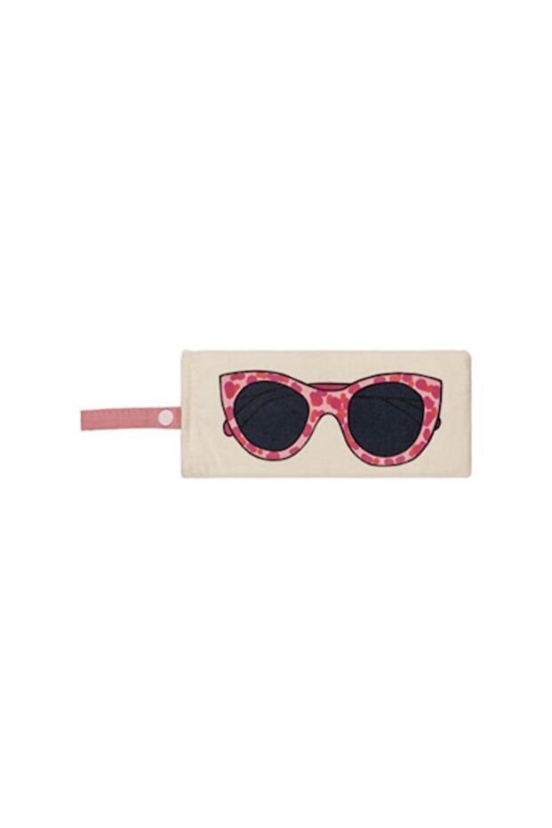 Accessory case for glasses, shock buffer, Cream, MAX-BBL5023