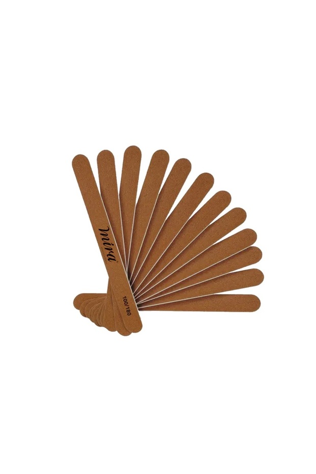 Straight Wooden Nail File 50 Pcs in One Packet Model No - 715