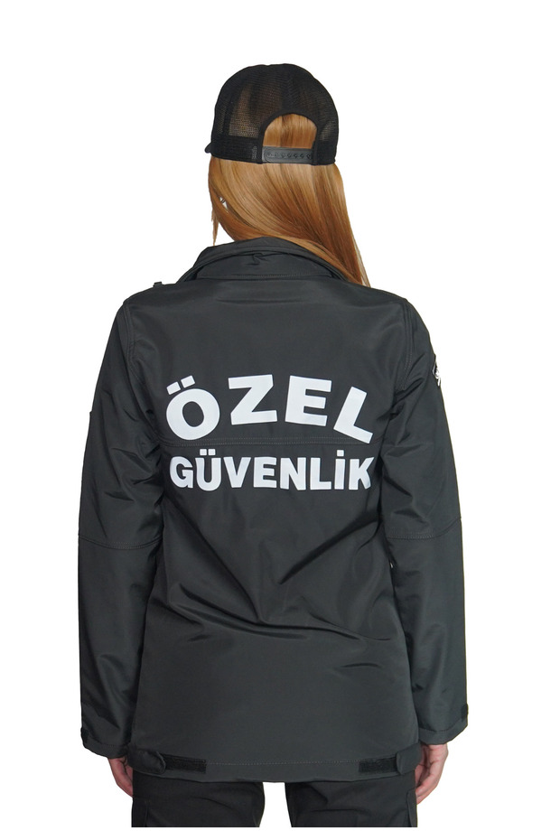 ÖZEL GÜVENLİK BASKILI SOFTSHELL MONT - 7