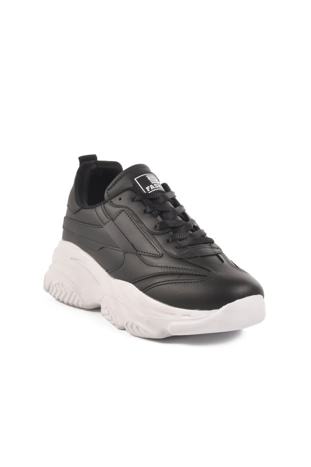 Black-White Unisex Sports Shoes Drk171 g