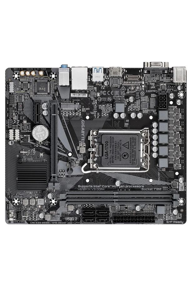 H610M H V3 3200Mhz M.2 1700p mATX DDR4 Anakart - 4