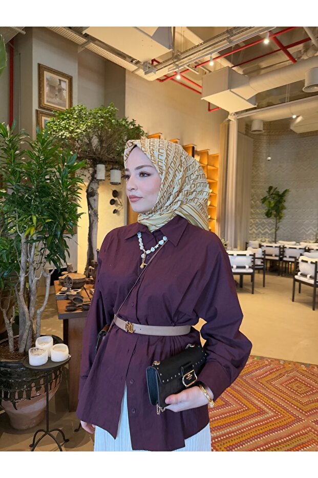 Vera Twill İpek Eşarp - 4