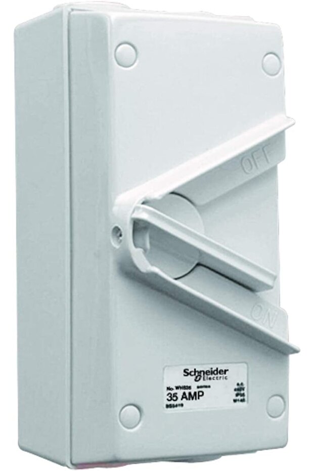 Kavacha, Isolating Switch, 35A 250V, Single Pole, WHS35