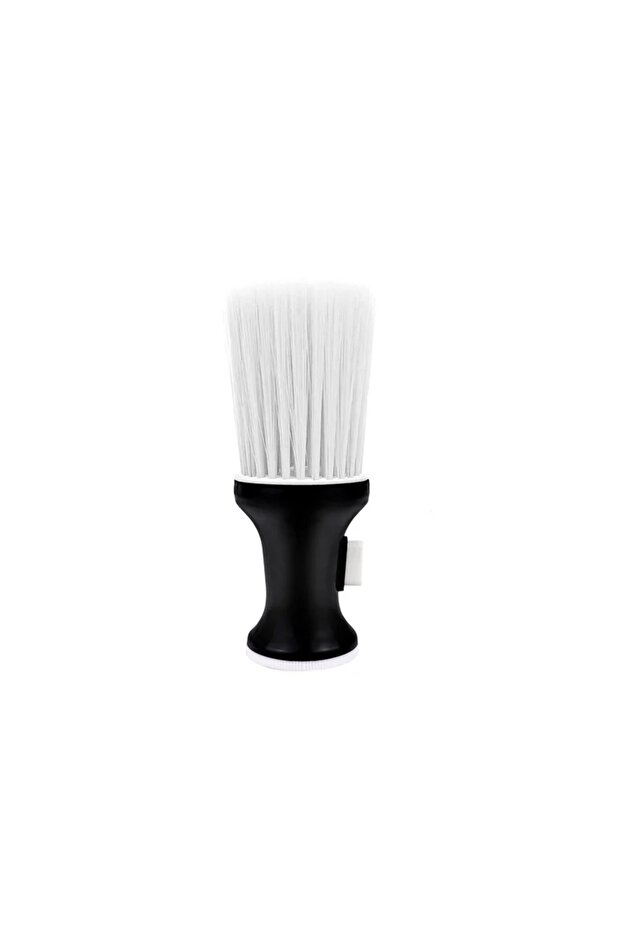 Powder Dispensing Neck Brush Black for Barber Salon