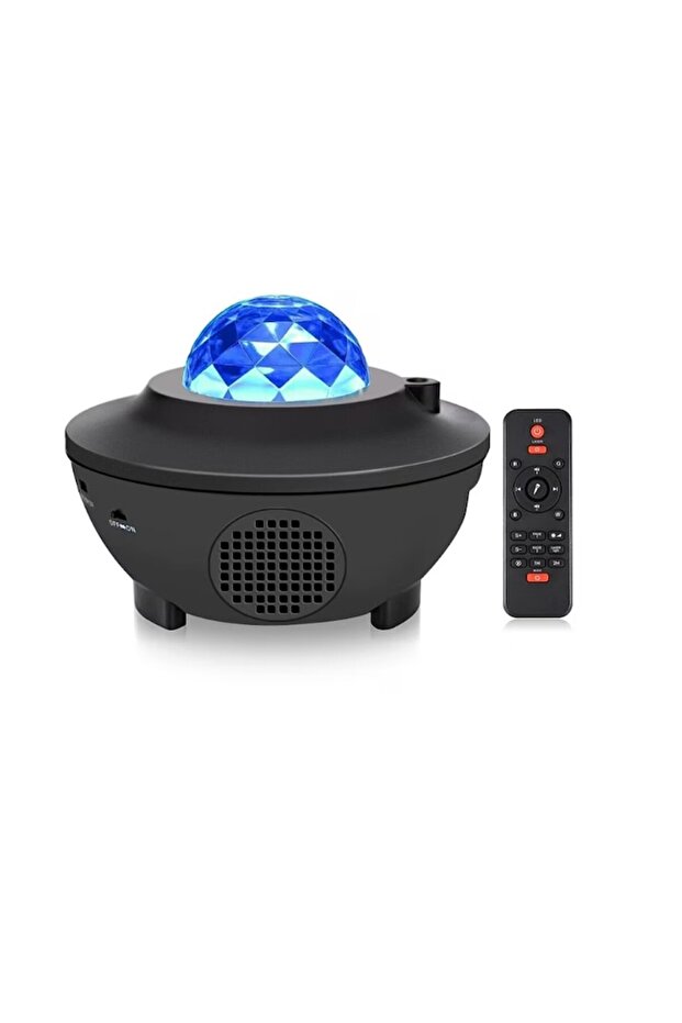 LED RGB Projector, Bluetooth, Musical Speaker, Remote Control, Timer - 2