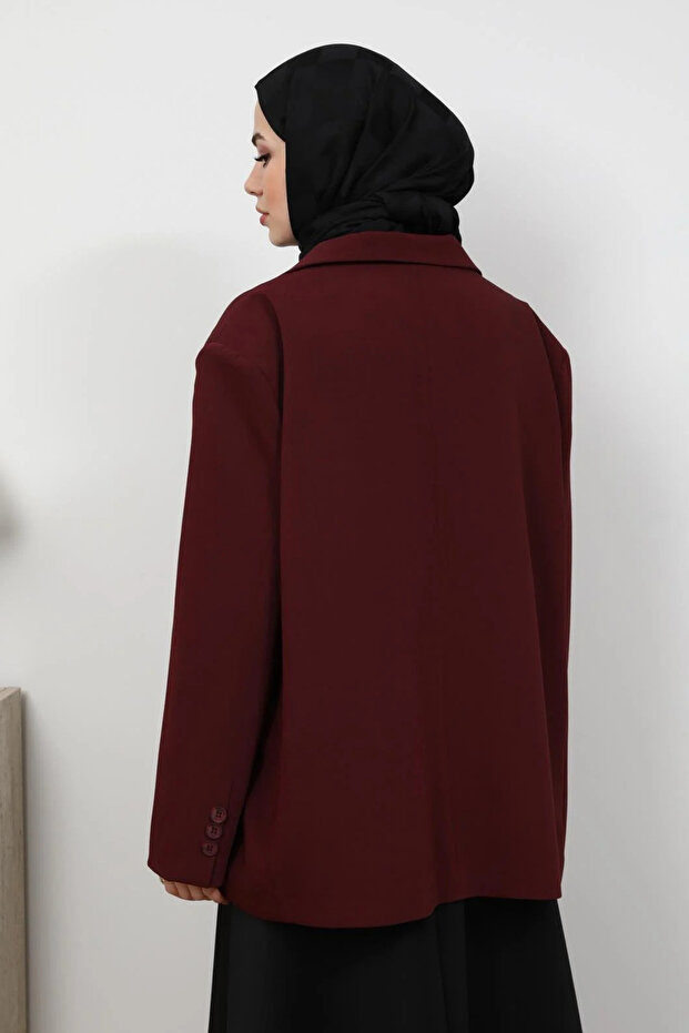 Oversize Blazer Ceket - 4