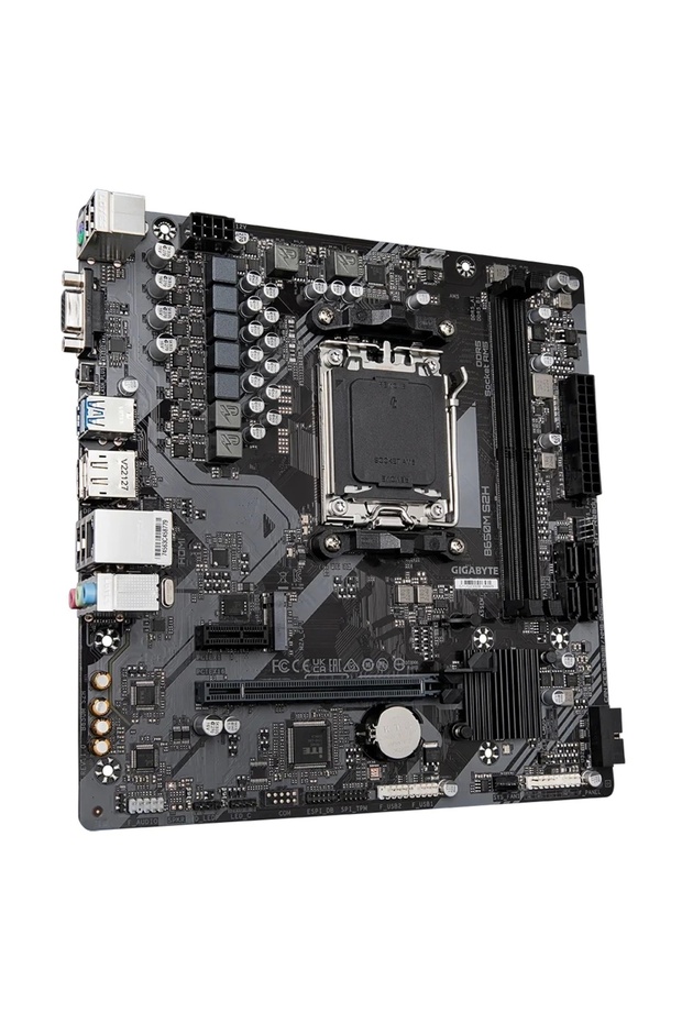 B650M S2H 6400MHz(OC) DDR5 Soket AM5 M.2 HDMI DP D-Sub mATX Anakart - 3