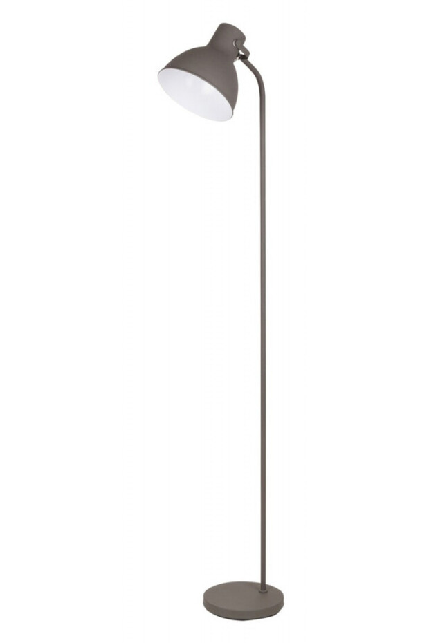 Floor lamp Derek 4329, with switch, 1xE27, gray, IP20, - 5