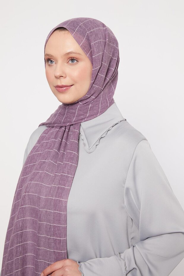 Mor Berlin Şal - 1