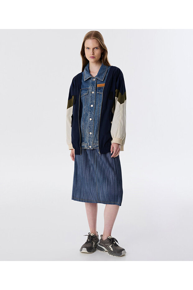 ÇİFT PARÇA GÖRÜNÜM PATCH'Lİ MONT - 5