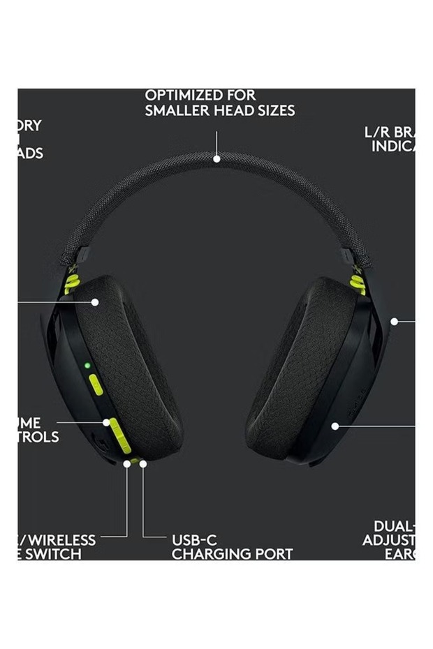 سماعة ألعاب لاسلكية باللون الأسود - 3