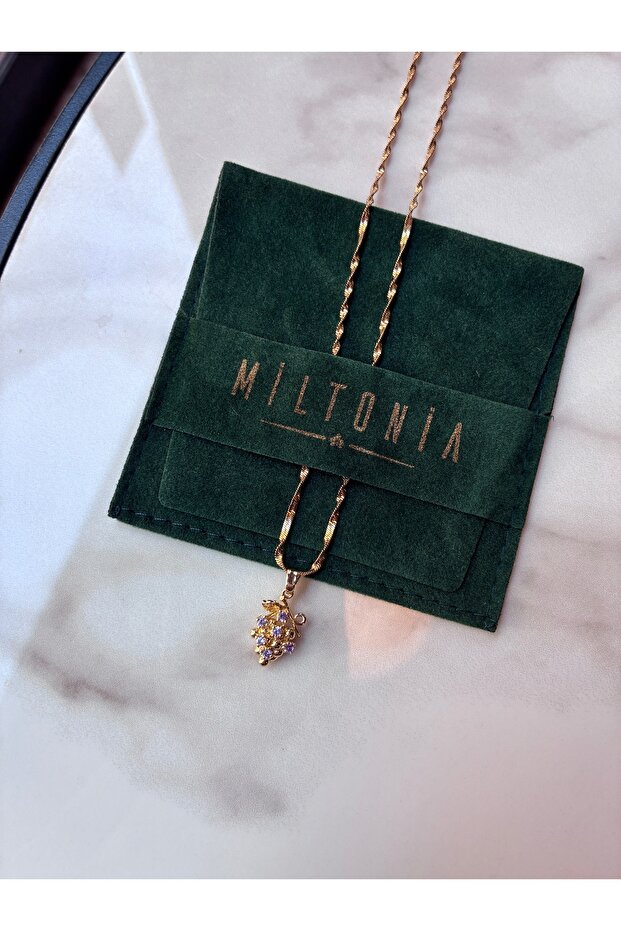 Üzüm Çelik Kolye - 3