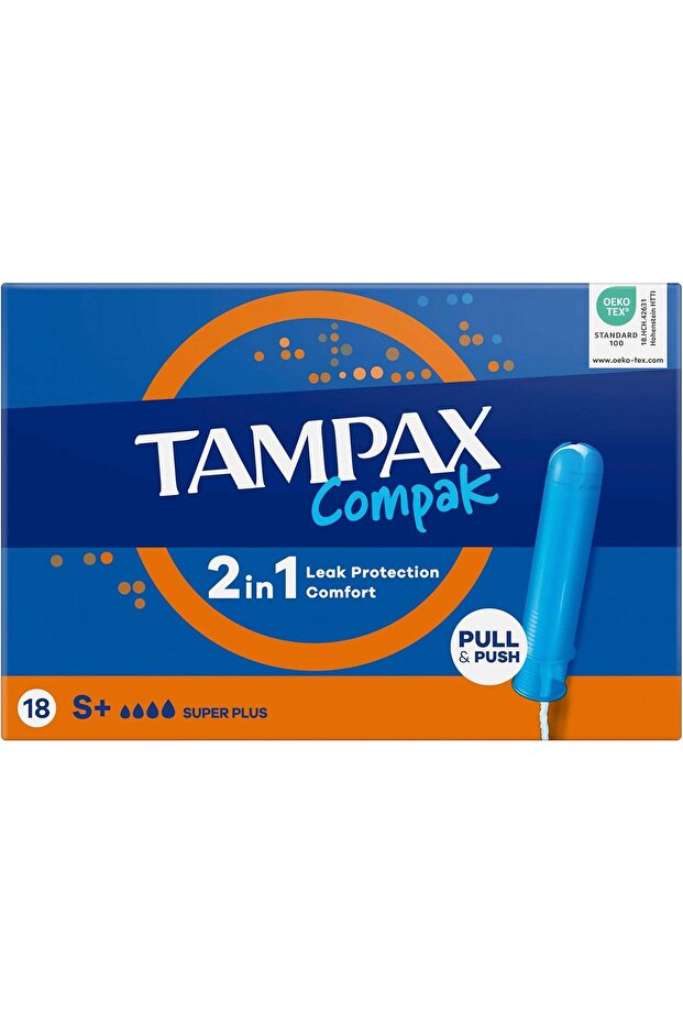 Tampon Compak Super Plus, 18 Adet - 2