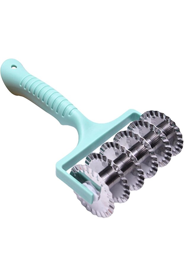 Pizza Cutter Cutting Eco-friendly Cookie Cake Cutting Tool Pancake Roller Cutter Green