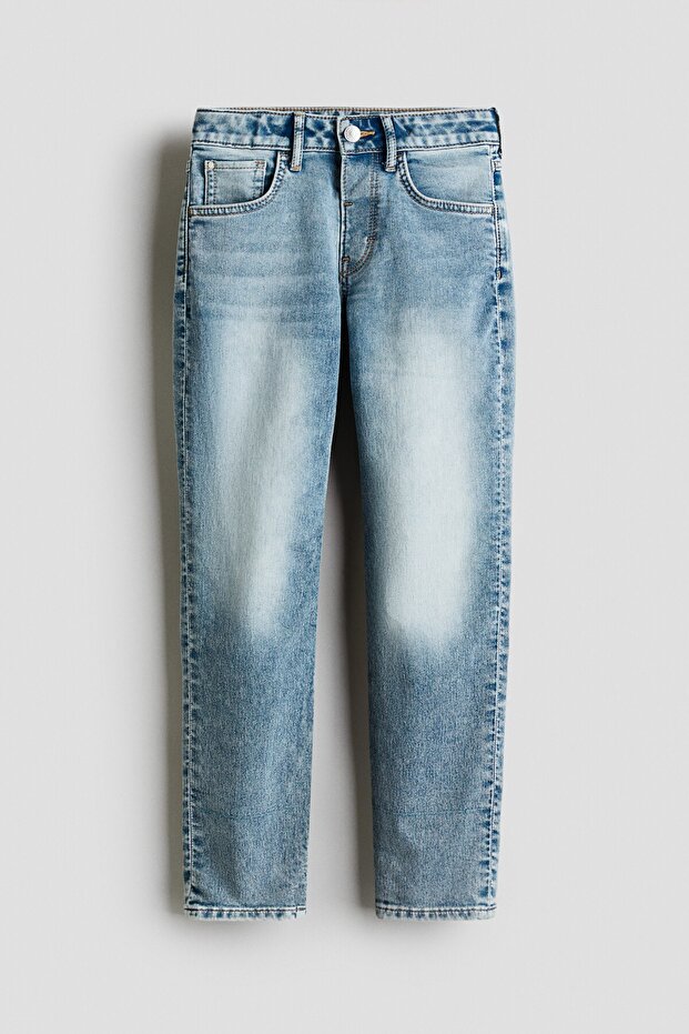 Relaxed Tapered Fit Jeans - 1