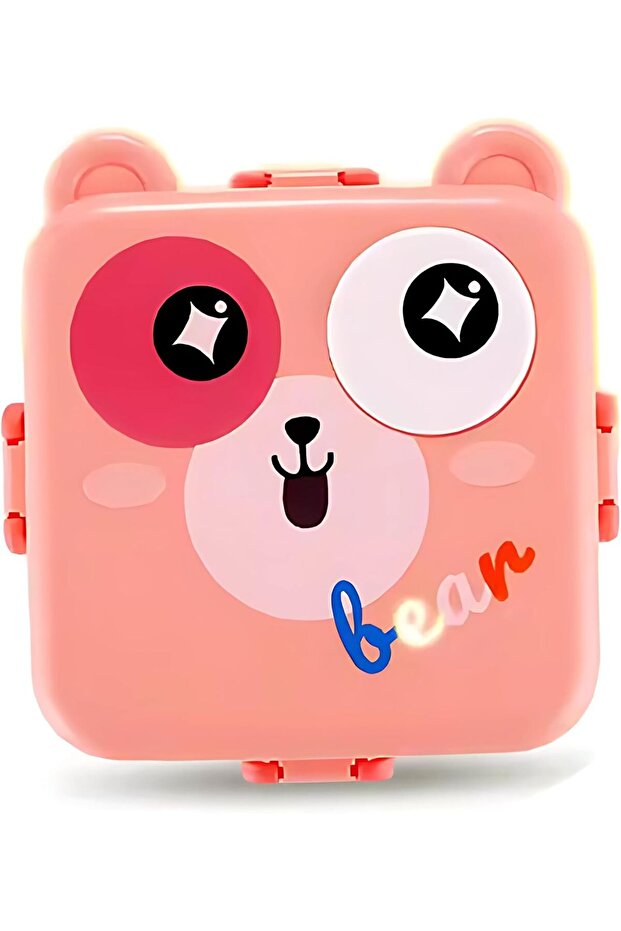 Kids Lunch Box Stainless Steel Insulated – Double Decker Leakproof Bento Box with Spoon, So