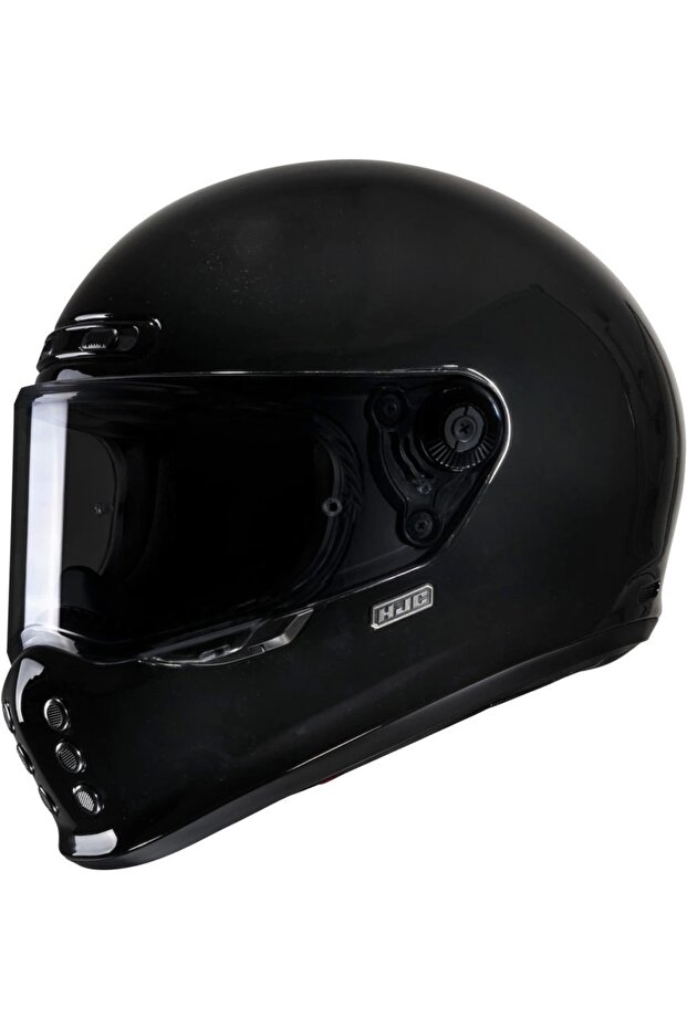 KASK V10 Parlak Siyah - 1