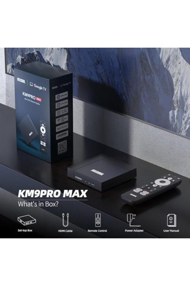 KM9 PRO MAX Android TV Box - 2