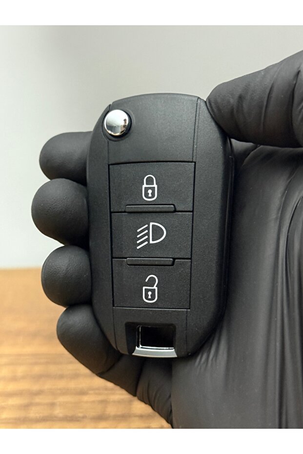 Citroen C3 C4 C5 Jumpy -Berllingo- C Elysee 3 Button Key Control Cup with Headlight