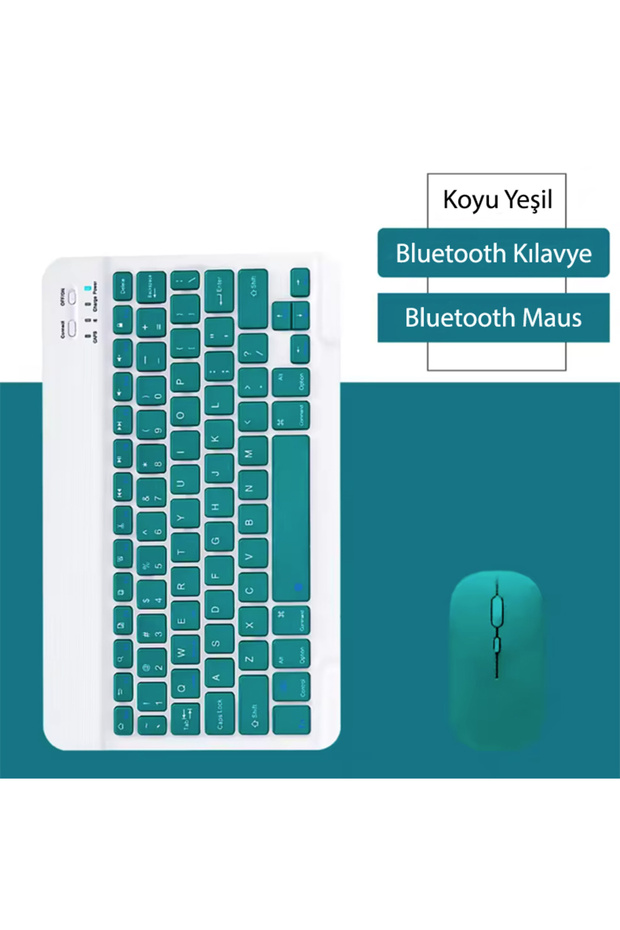 Galaxy S10 Plus 12.4'' X820 Uyumlu Standlı Kılıf Ve Dokunmatik Kalem Ve Klavye ve Mouse - 5
