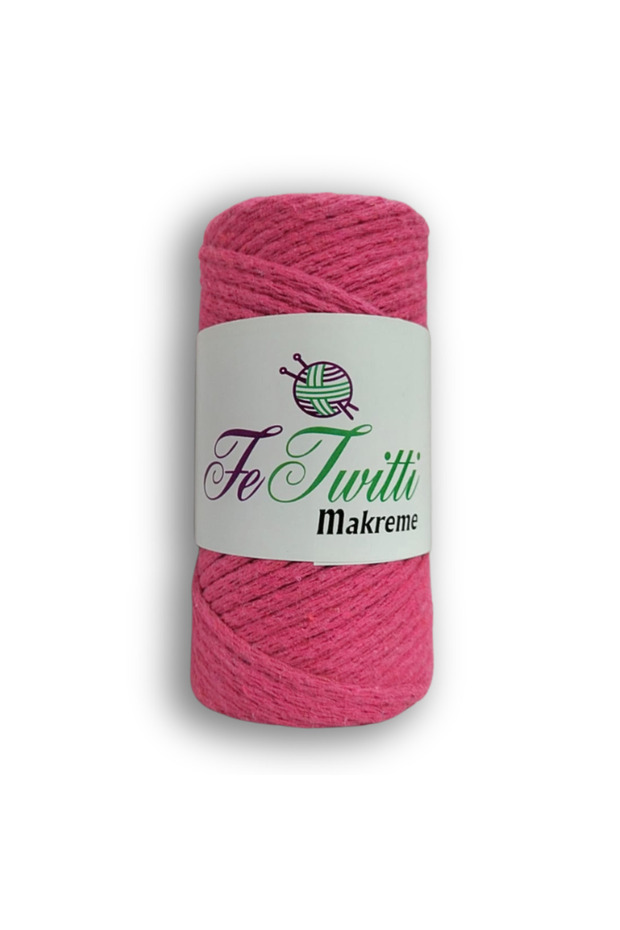 خيط مكرميه مبروم 4 ملم تركى - 1