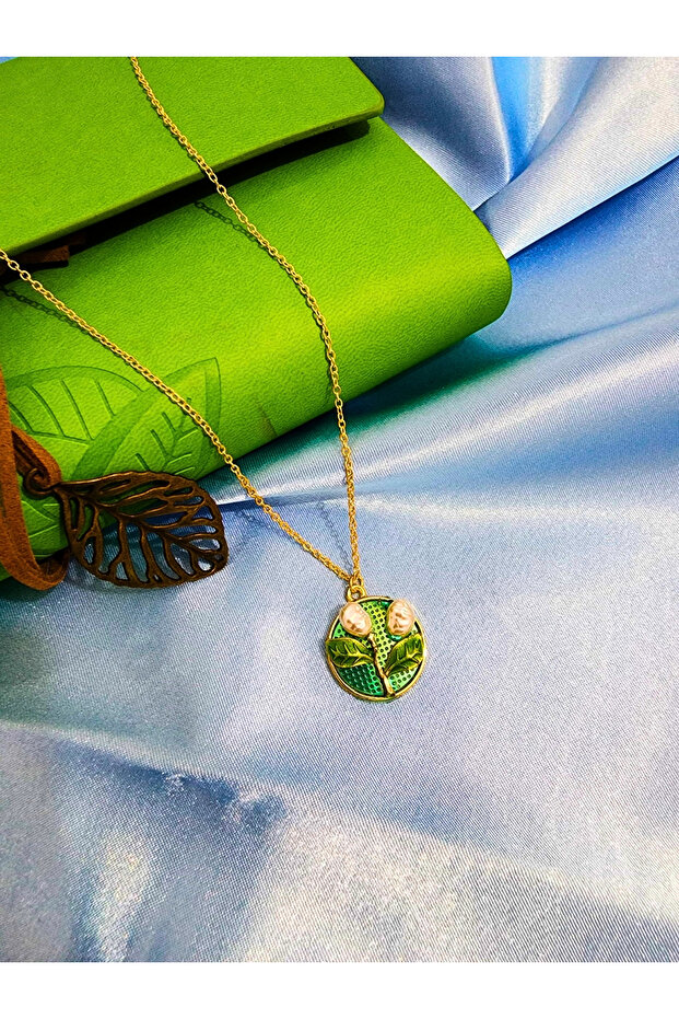 Pearl Art Necklace - Steel Necklace