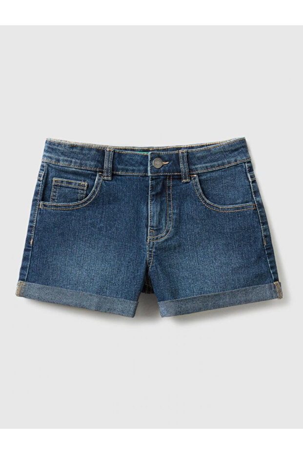 BNT-G DENİM ŞORT - 1