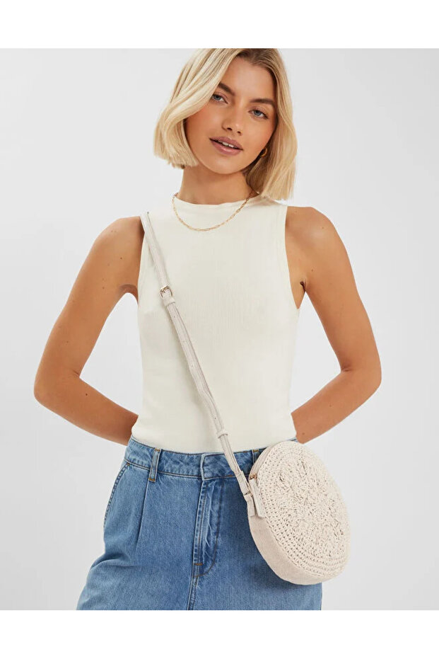 MILA MACRAME CIRCLE Pink - 1