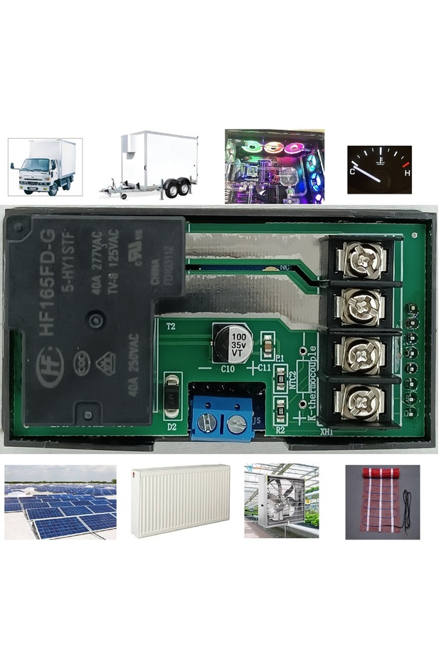 Smart Wifi DC12/24V 30A Termostat/ Timer - 4