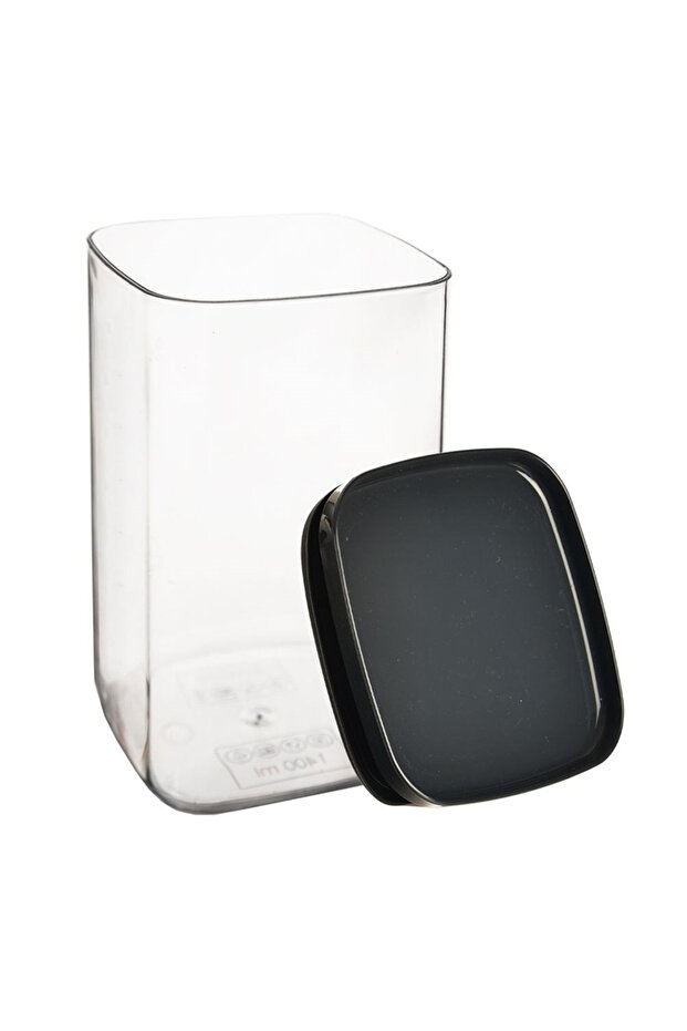 1.4L square bulk container with lid and seal - 3