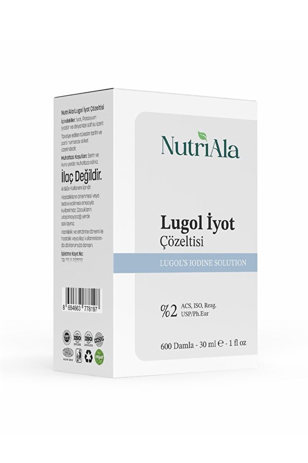 Lugol İyot %2 30 ML - 2