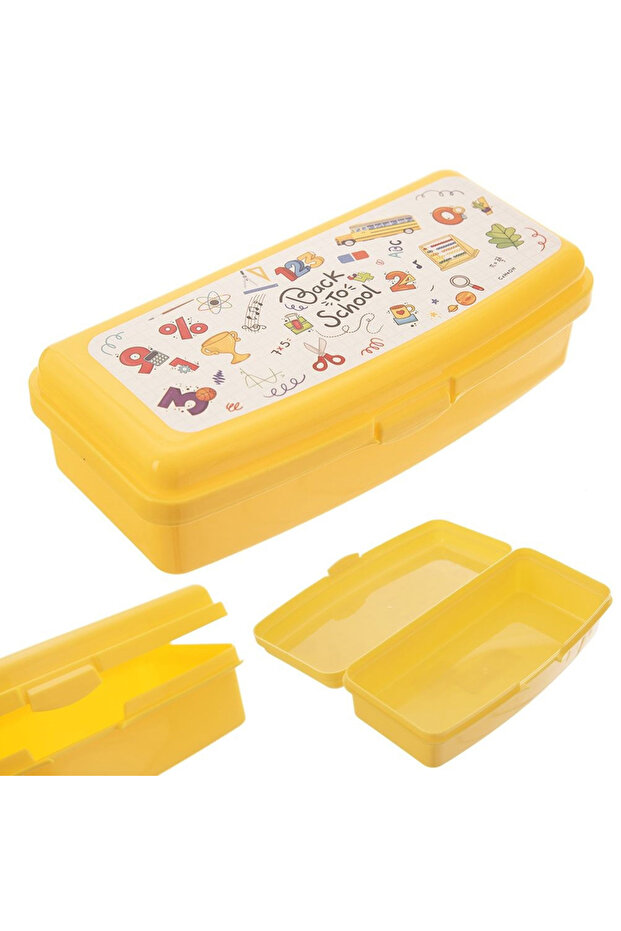 Yellow breakfast container 500 ml - 6